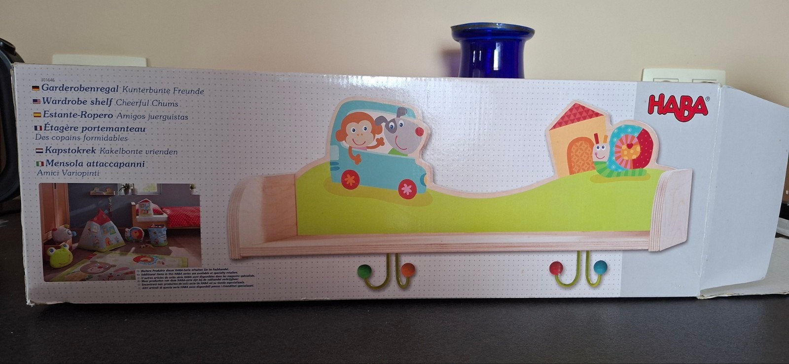 Kapstokrek  Kakelbonte vrienden, Kinderen en Baby's, Kinderkamer | Inrichting en Decoratie, Ophalen, Nieuw