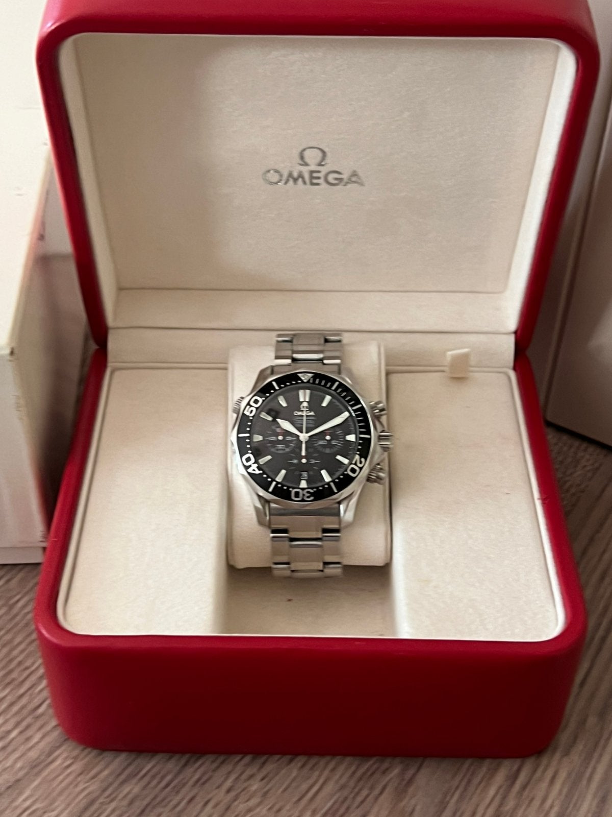 GESTOLEN OMEGA SEAMASTER 300m/1000ft DIVER, Ophalen, Zo goed als nieuw