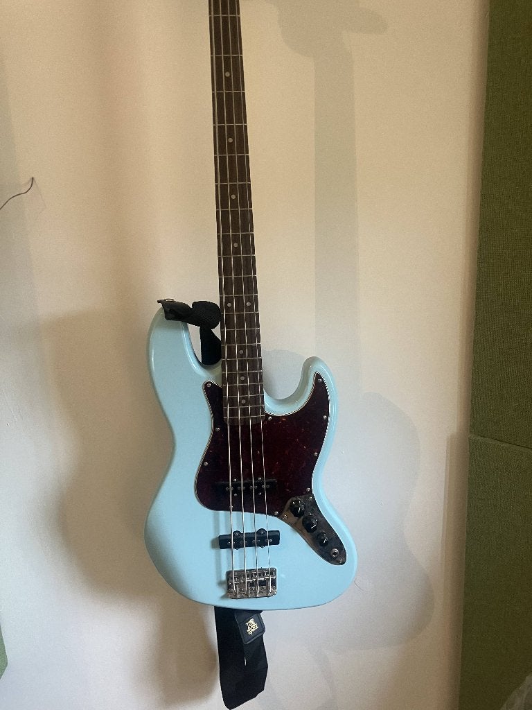 Squier Classic Vibe '60s Jazz Bass (Daphne Blue), Musique & Instruments, Enlèvement, Comme neuf, Électrique