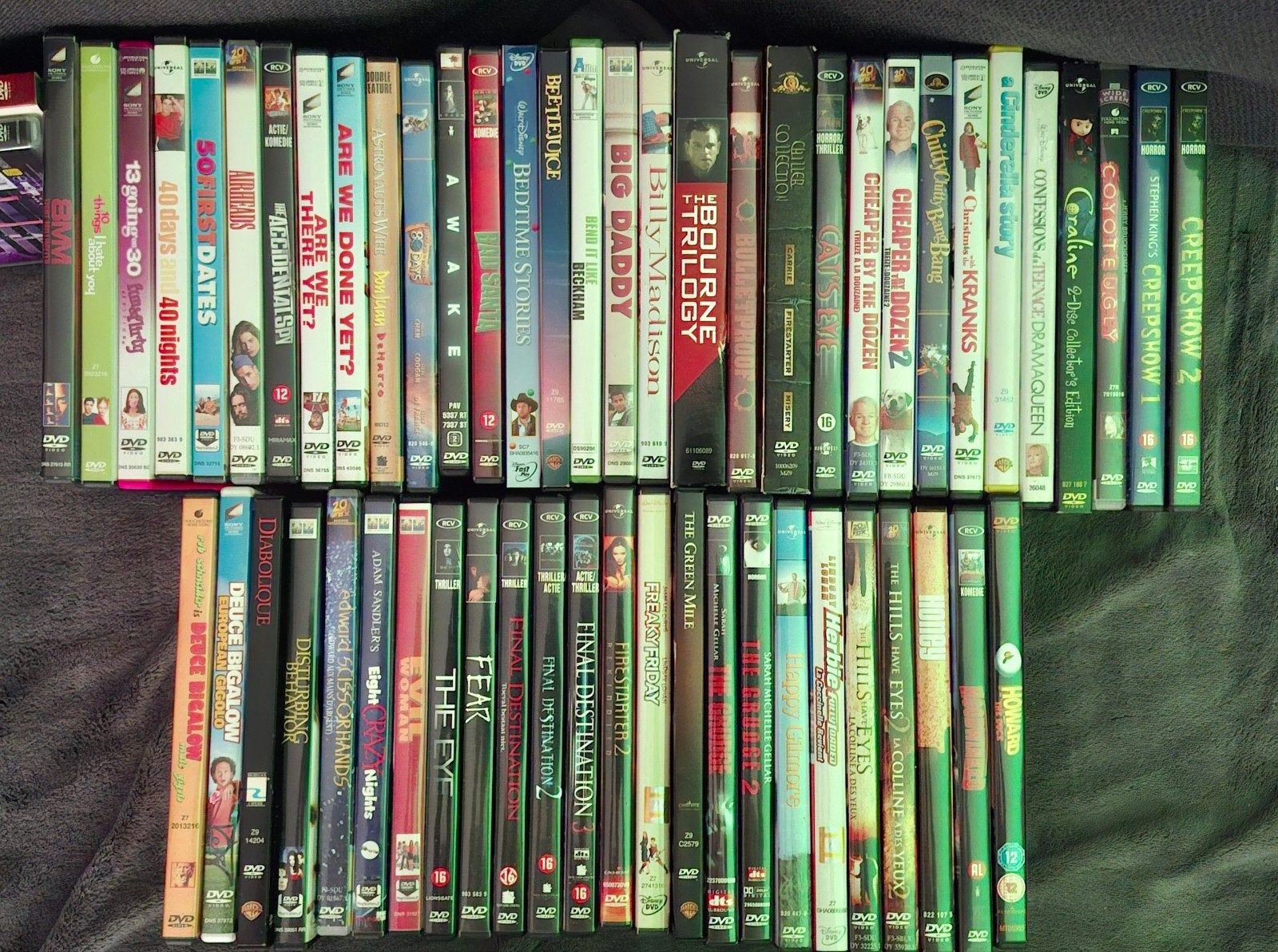 DVD lot, CD & DVD, DVD | Autres DVD, Enlèvement, Comme neuf, Anglais, Néerlandais