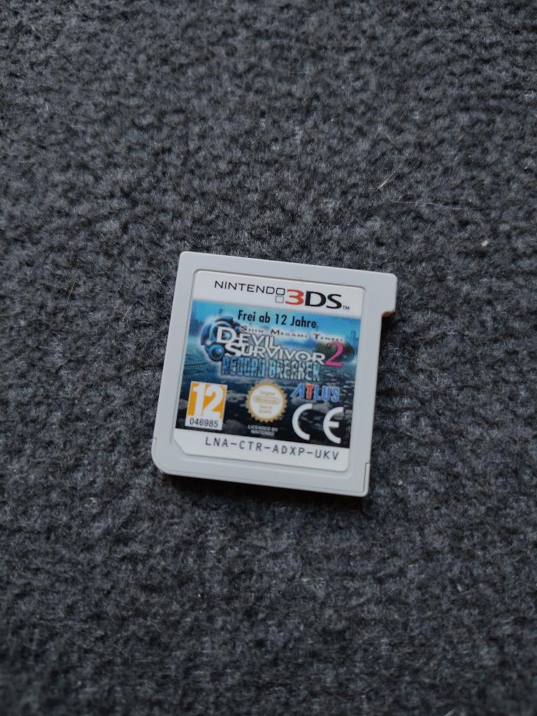 Shin Megami Tensei: Devil Survivor 2 Record Breaker 3DS game, Games en Spelcomputers, Games | Nintendo 2DS en 3DS, Gebruikt, 1 speler