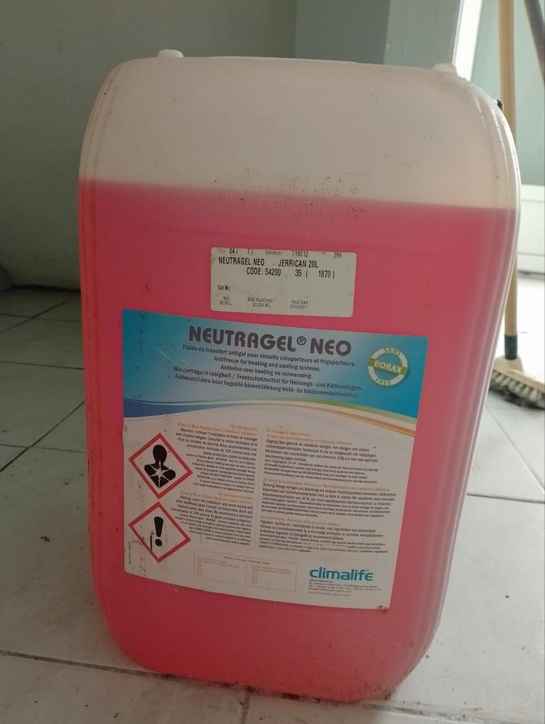 Glycol, Ophalen