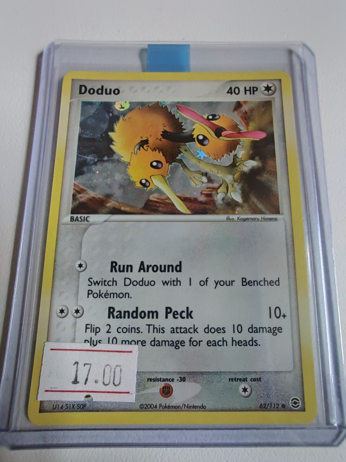 Doduo FL 62, Ophalen, Zo goed als nieuw, Losse kaart, Foil