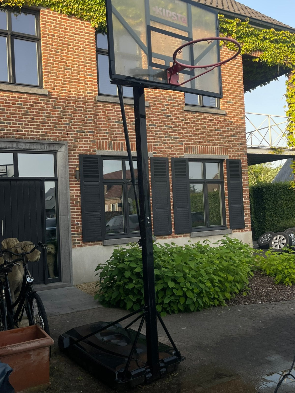 Kipsta verstelbare basketbal paal, Ophalen, Zo goed als nieuw
