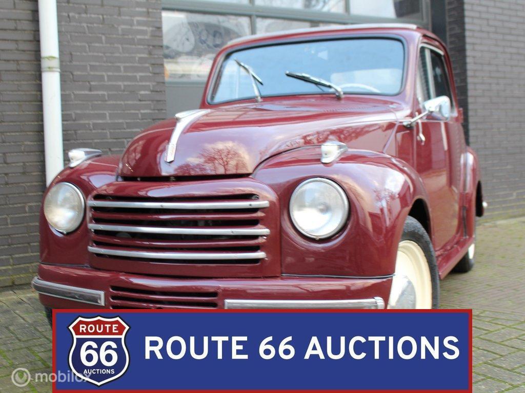 Fiat 500c Topolino | 1955 | Route 66 Auctions, Auto's, Oldtimers, Bedrijf, Te koop, Fiat, Benzine, Overige carrosserie, Handgeschakeld