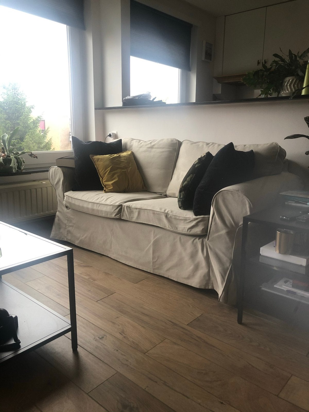 Ikea EKTORP 2-zitbank/ zetel, Huis en Inrichting, Ophalen, Zo goed als nieuw