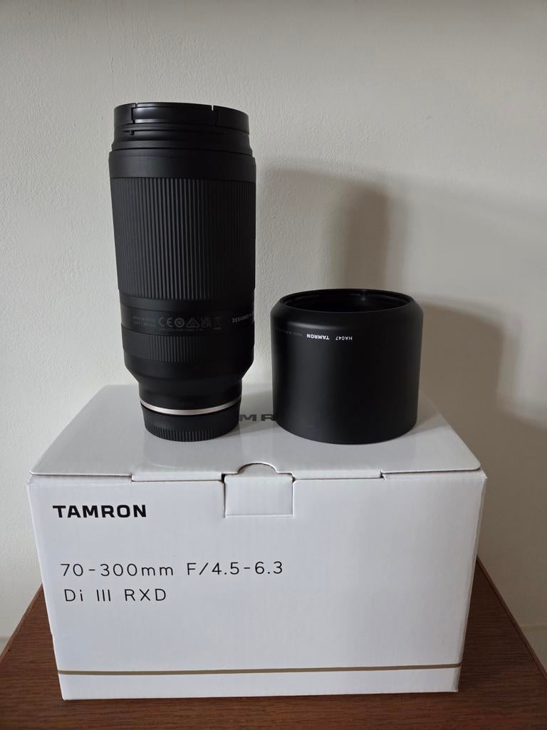 Tamron 70-300mm f/4.5-6.3 Di III RXD Sony FE, Audio, Tv en Foto, Foto | Lenzen en Objectieven, Ophalen of Verzenden
