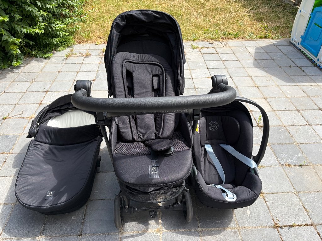 Trio Melio 5 + nacelle + Cloud T i-Size, Autres marques, Avec nacelle, Comme neuf, Enlèvement