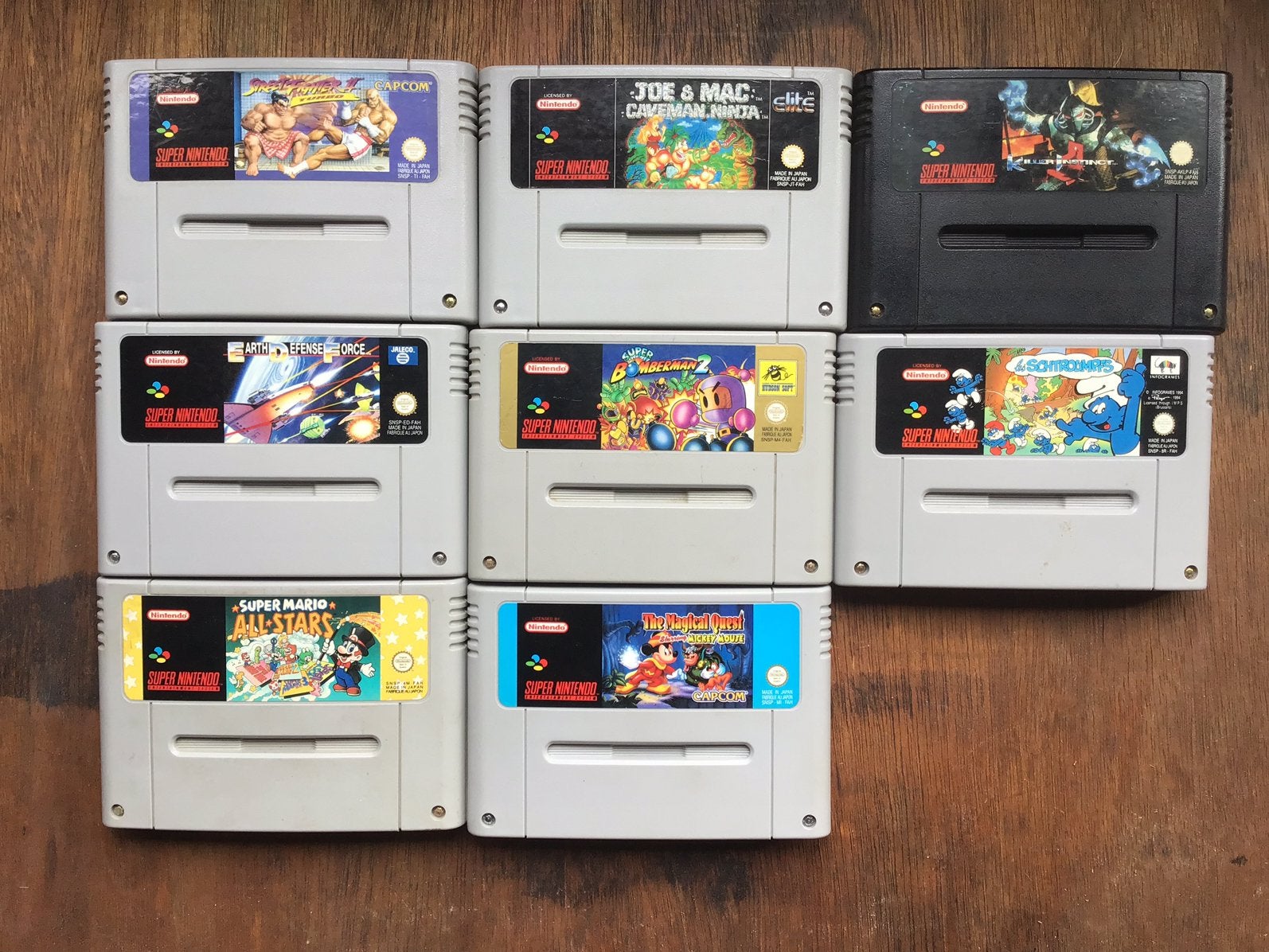 Snes games, Ophalen of Verzenden, Gebruikt
