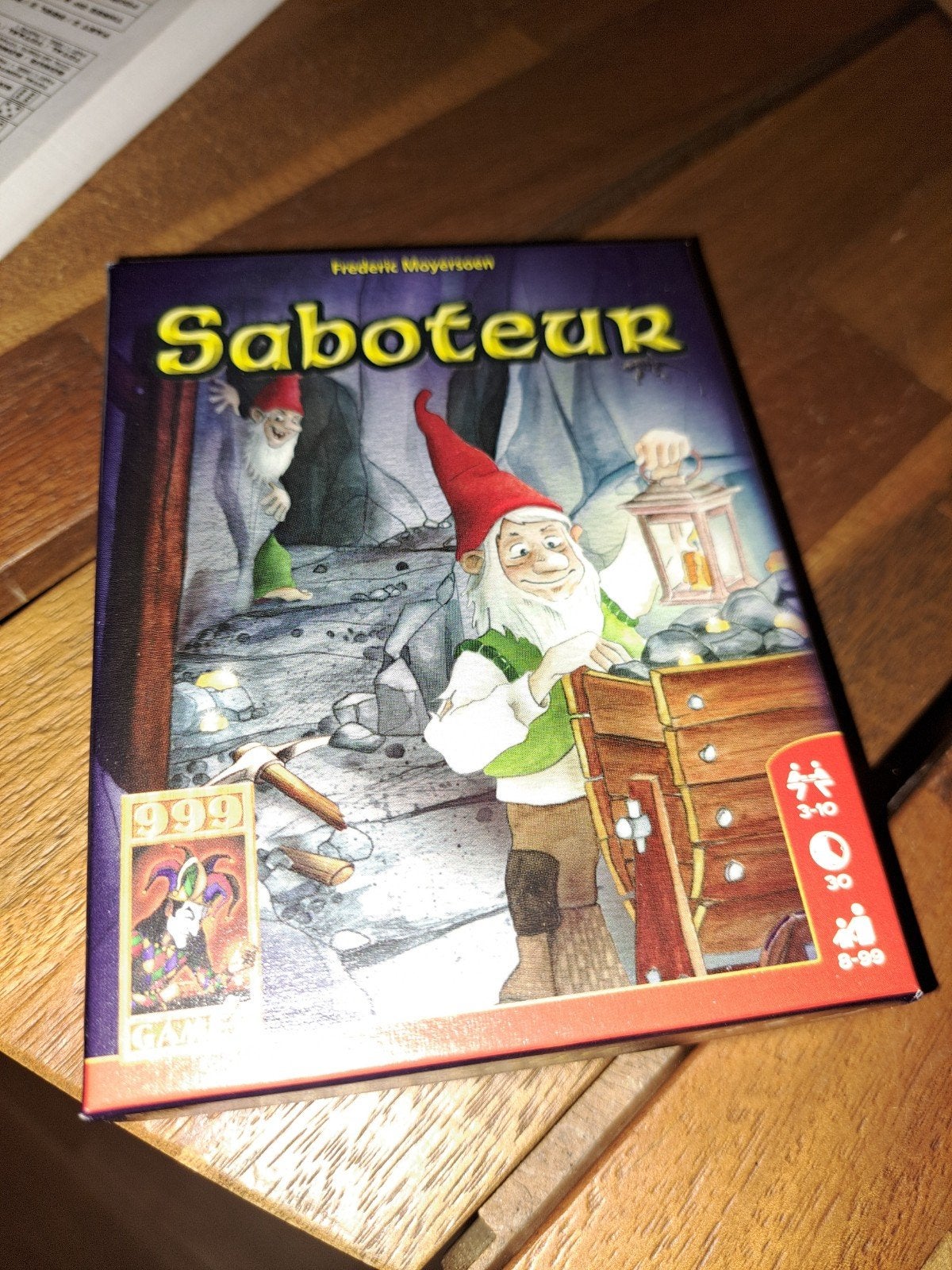 Saboteur, Hobby & Loisirs créatifs, Enlèvement, Comme neuf, 999 games