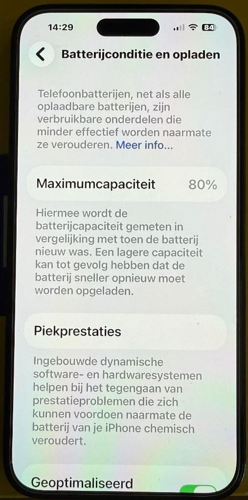 iphone 14 pro max / 1 TB, Telecommunicatie, Mobiele telefoons | Apple iPhone, 80 %, Zwart, 1 TB, Ophalen of Verzenden