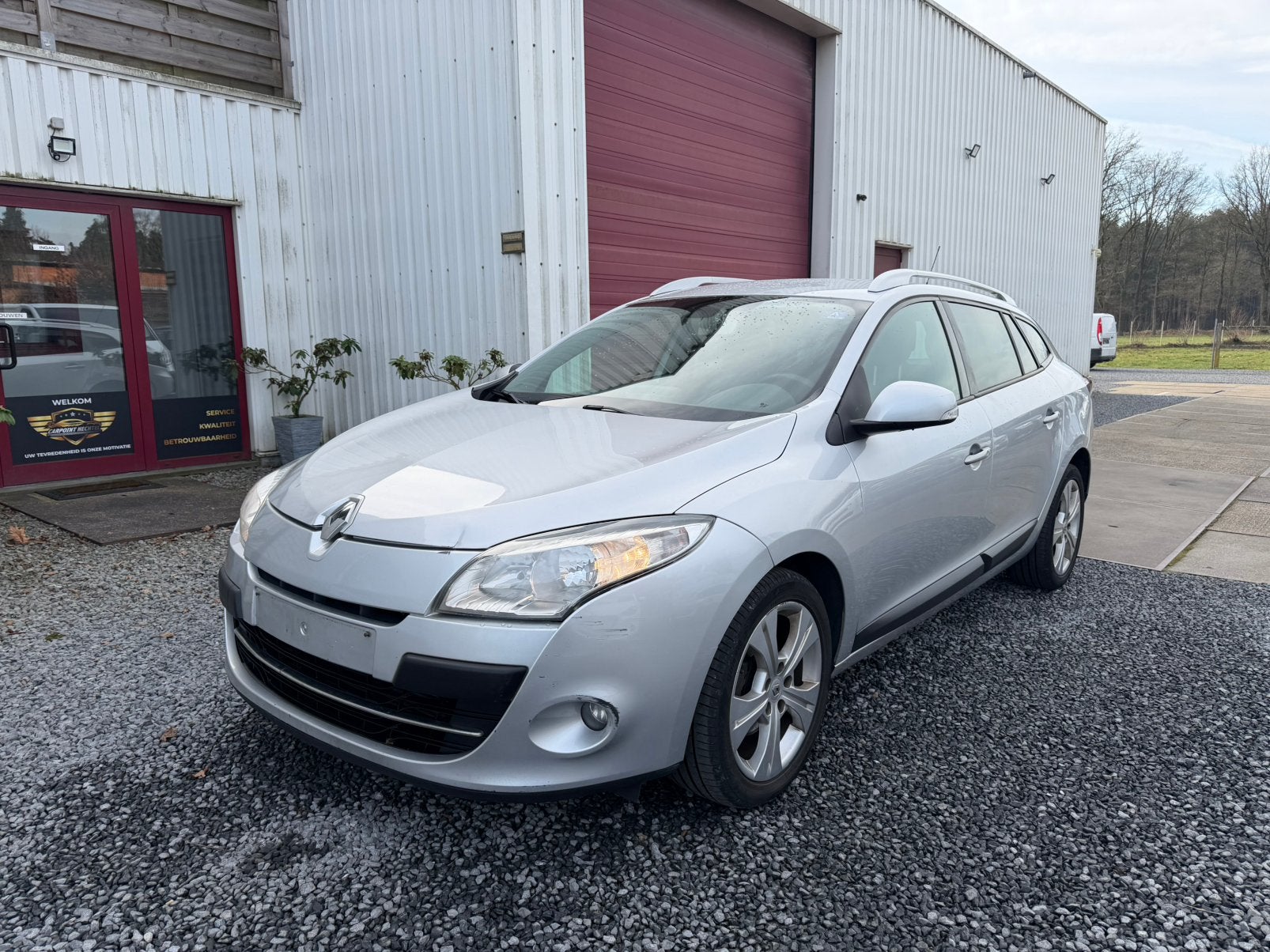 Renault Megane Grandtour 1.5 dCi 110 pk start rijd goed, Auto's, 121 g/km, Euro 5, Zwart, Parkeersensor