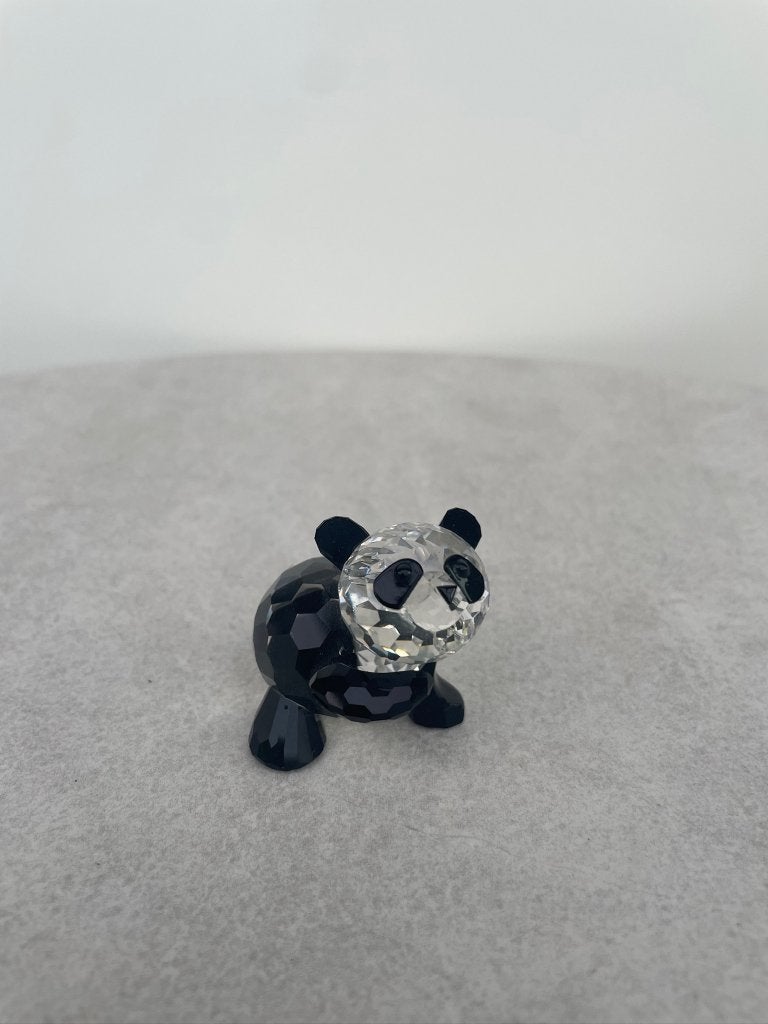 Swarovski Pandamoeder met baby 181080 met doos & certificaat, Ophalen, Gebruikt, Figuurtje