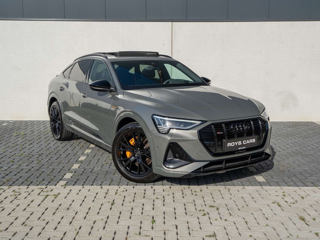 Audi e-tron E-Tron 95 kWh 55 Sportback Quattro S line -PANO/, Achat, Entreprise, Noir, 5 portes