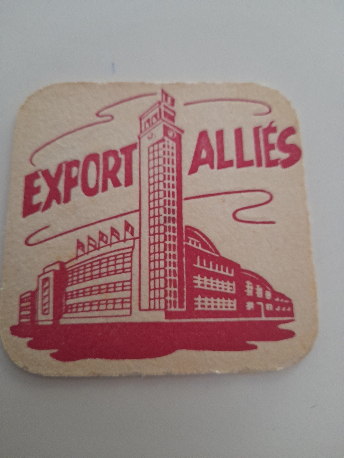 bierviltje export alliés, Ophalen of Verzenden