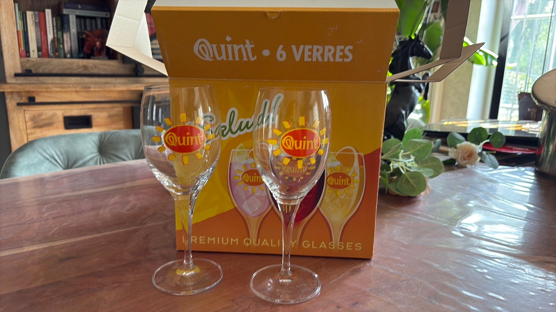 Sangria glazen + karaf, Ophalen