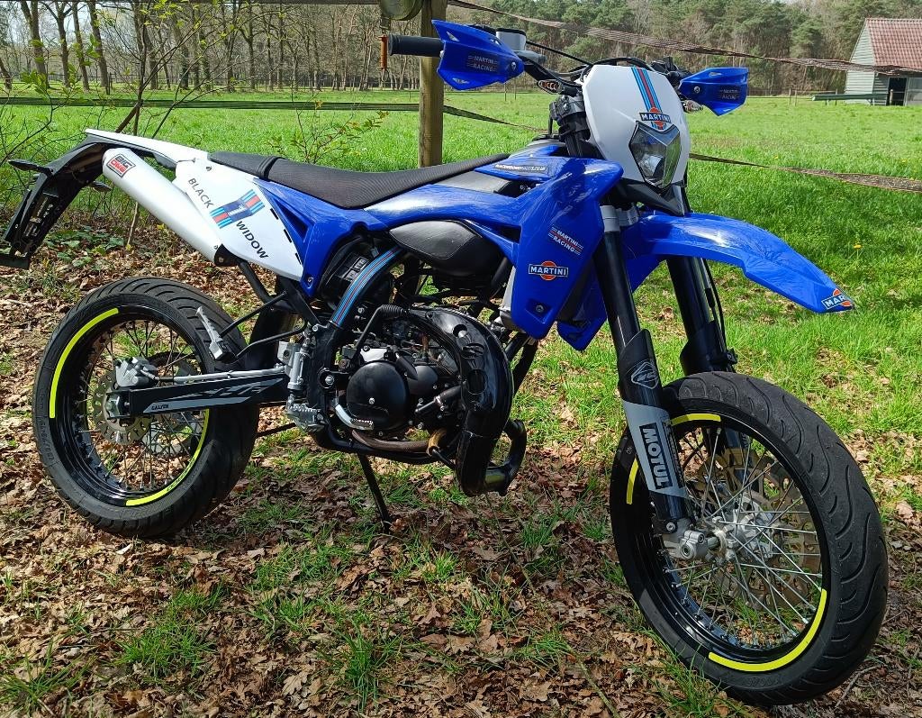 Sherco SM-RS 50, Fietsen en Brommers, 6 versnellingen, Zo goed als nieuw, 50 cc, Ophalen