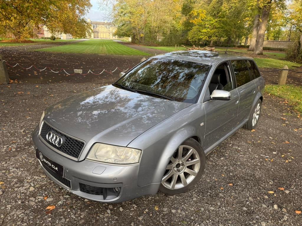 Audi RS6 4.2i V8 C5 2004 Lichtvracht/5Pl 450 PS LEZ OK, Auto's, Audi, Automaat, RS6, Leder, Break