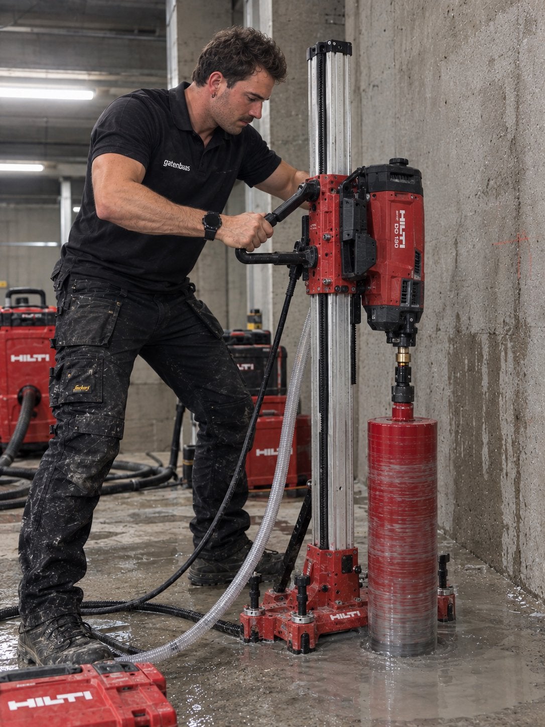 Boren In beton - dienst, Doe-het-zelf en Bouw, Ophalen, Zo goed als nieuw