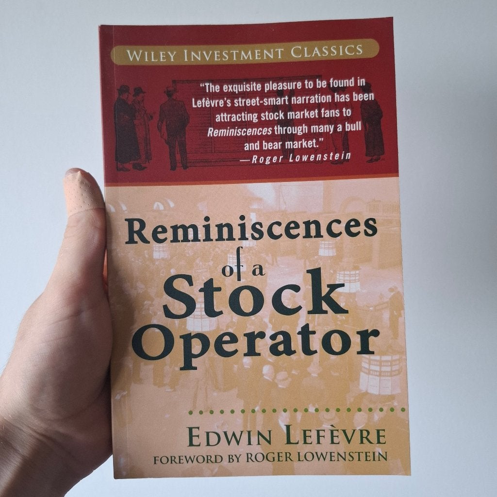Reminiscences of a stock operator - Edwin Lefèvre, Ophalen of Verzenden