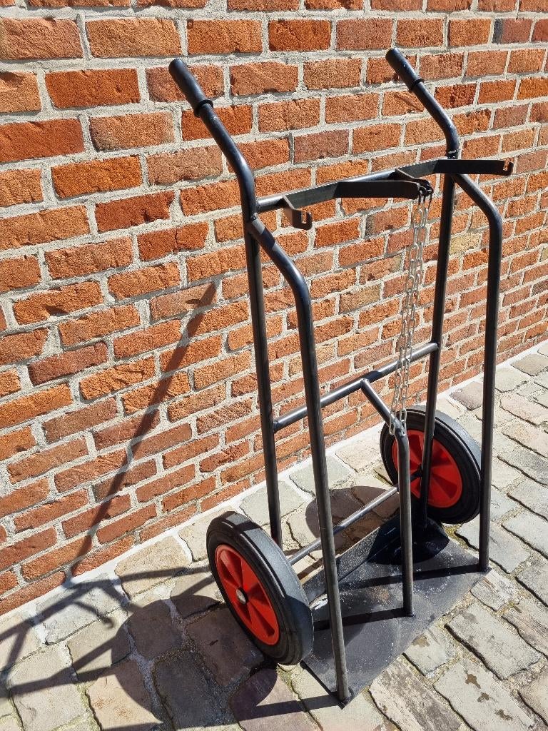 Gasflessenkar, Bricolage & Construction, Chariots de transport, Enlèvement, Comme neuf, Diable