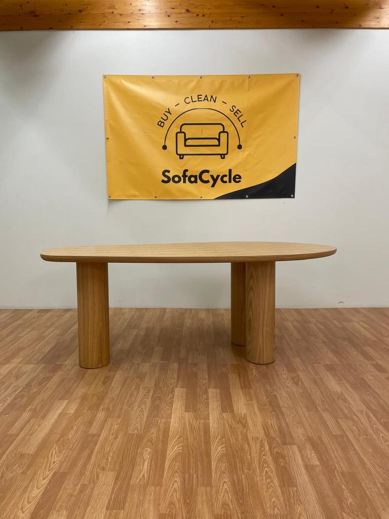 Organische walnoot eettafel (NIEUW) - Levering mogelijk, Ophalen of Verzenden