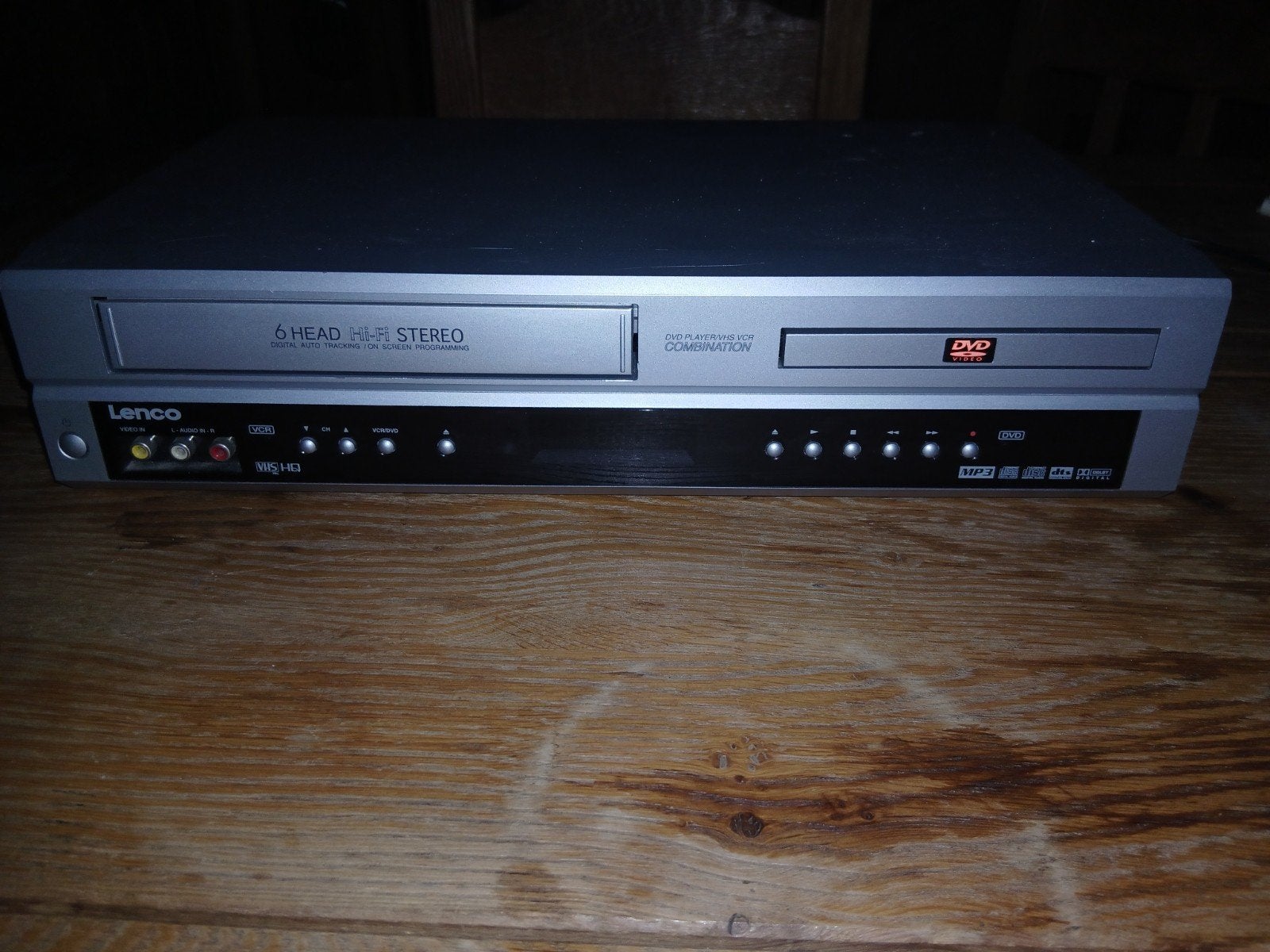 Lenco DVH-100 VHS Videorecorder & DVD Speler Combo (Getest), TV, Hi-fi & Vidéo, Enlèvement, Lecteur DVD