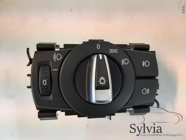 Lichtschakelaar chroom BMW 1-Serie E82 E88 3- Serie E90 E91, Gebruikt, -, -, Ophalen of Verzenden