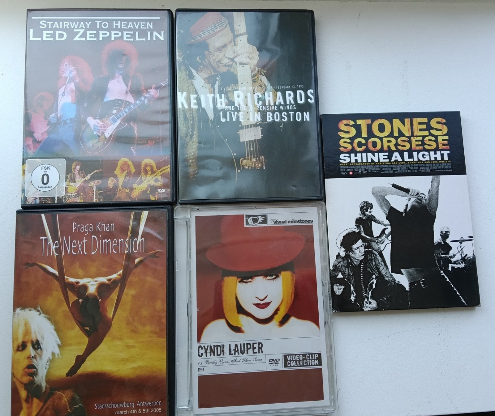 Dvd's muziek/rockconcerten, Cd's en Dvd's, Cd's | Hardrock en Metal, Ophalen
