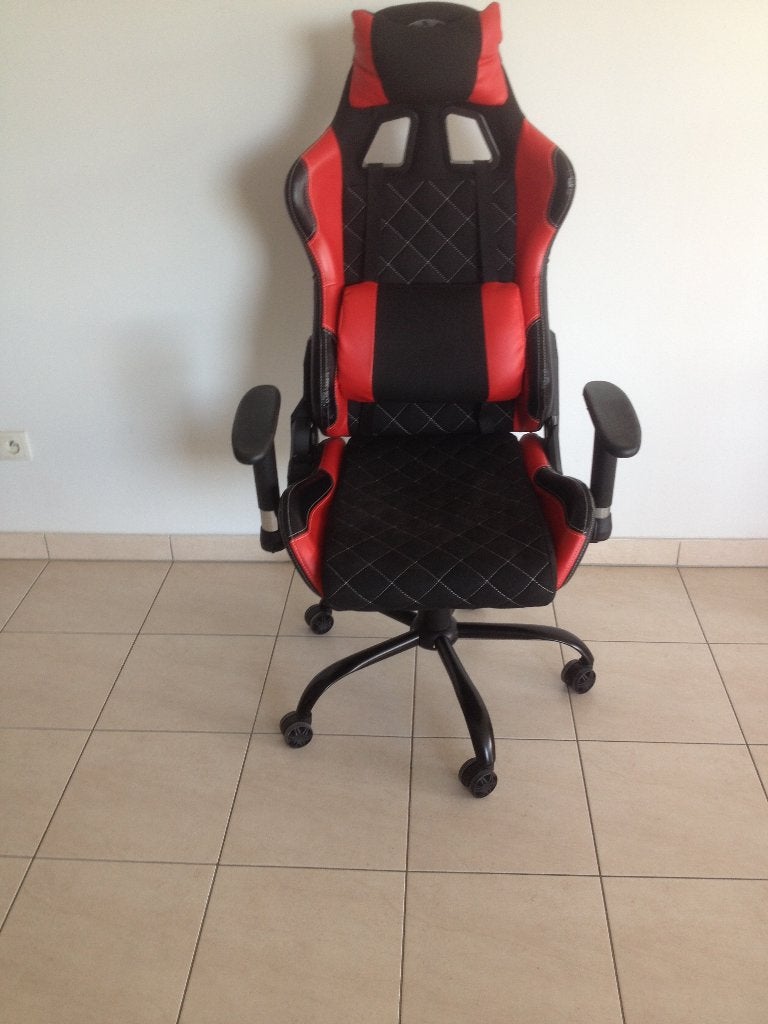 Comfortabele Gamingstoel – Zwart/Rood -perfecte staat, Ophalen, Ergonomisch, Zo goed als nieuw, Rood