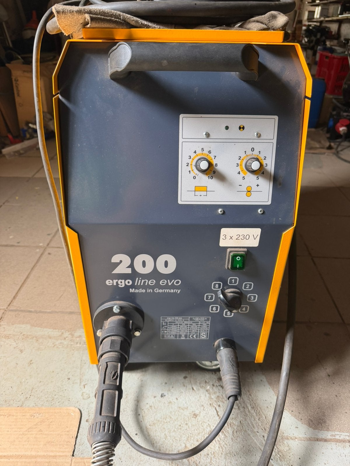 Halfautomatisch lasapparaat van Erfi, Ophalen, Zo goed als nieuw