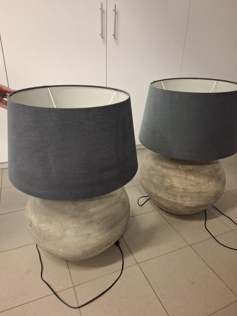 Set van 2 zware buiklampen, Huis en Inrichting, Ophalen
