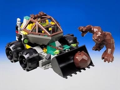 Lego set 4950 Loader - Dozer rock raiders, Ophalen of Verzenden, Zo goed als nieuw, Complete set, Lego