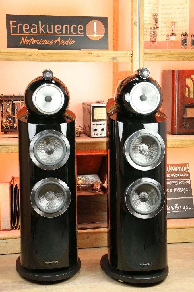 B&W 802 D3 / 802 D 3 Black TRADE.INRUIL. Luistersessie?, Enlèvement ou Envoi, Comme neuf, Enceinte colonne