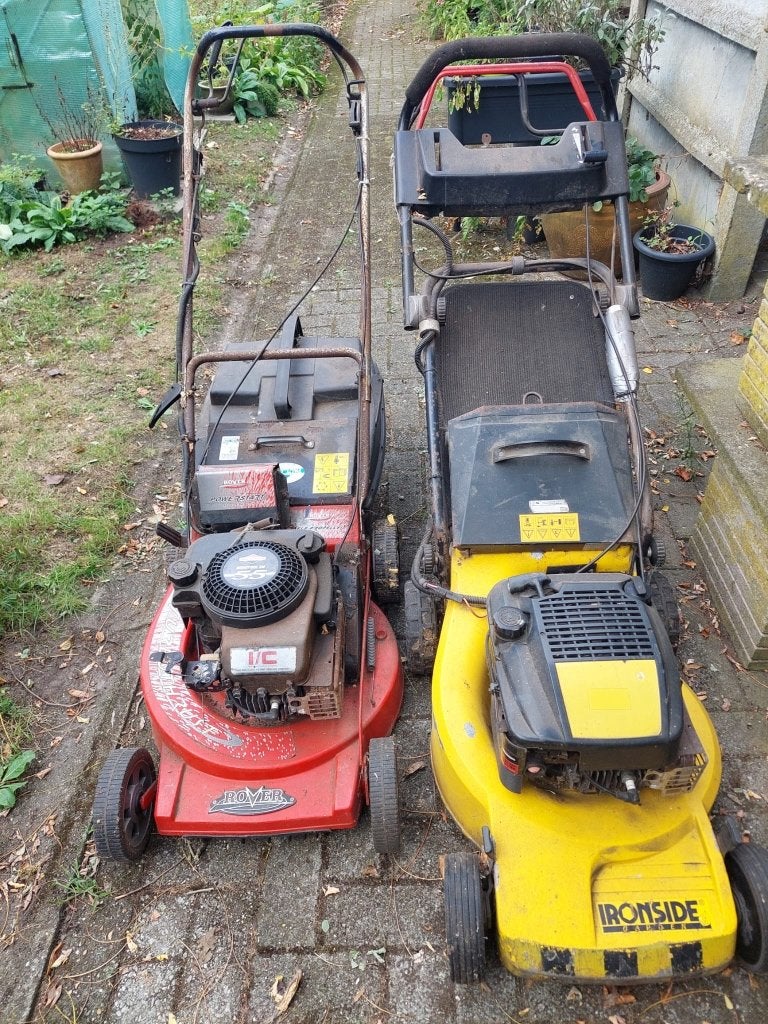 Grasmaaiers, Tondeuse rotative, Tondeuses à gazon à essence, Utilisé, Enlèvement