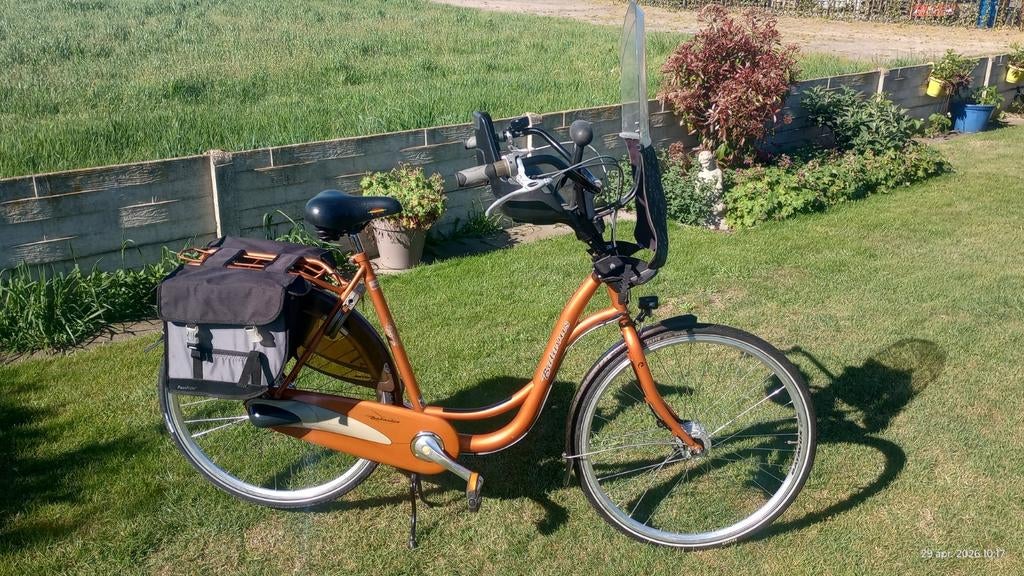 Batavus Parma Mamafiets, Enlèvement, Batavus, Pare-brise