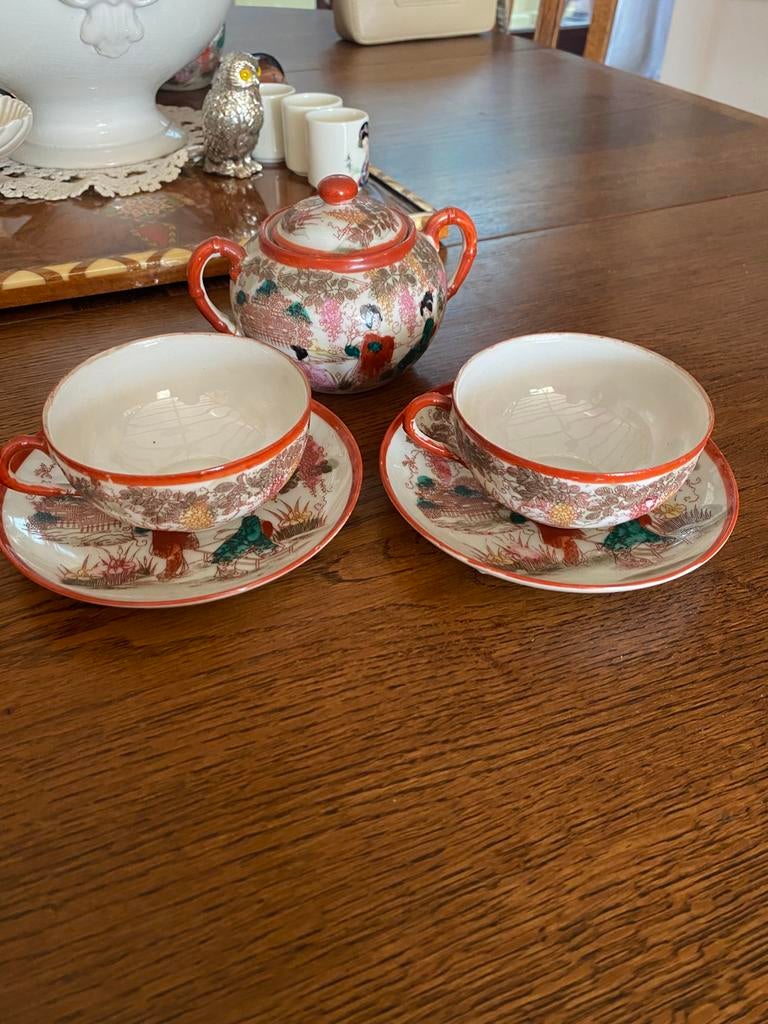 Porselein chinees, Ophalen