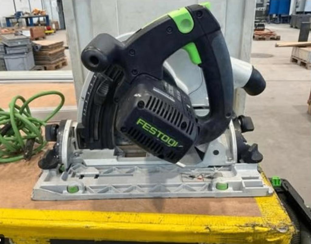 festool invalzaag, Doe-het-zelf en Bouw, Gereedschap | Zaagmachines, Ophalen, Gebruikt, Invalzaag