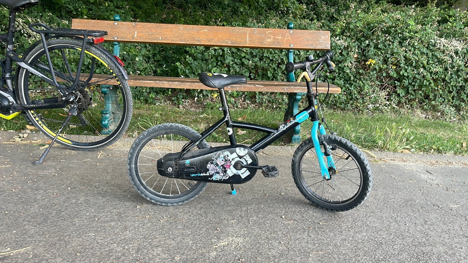 Velo enfant, Enlèvement, Utilisé