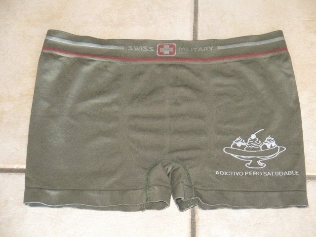 Boxer Swiss military, maat L-XL, NIEUW, Ophalen, Groen, Boxer