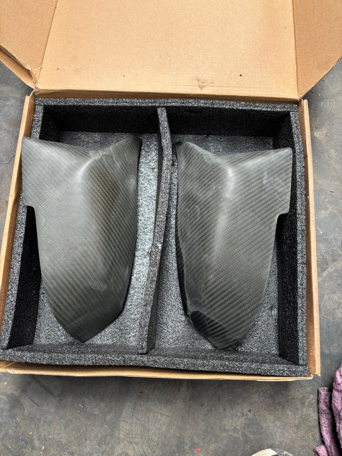 Coques rétro carbone BMW Série 3 F30 F31, Enlèvement