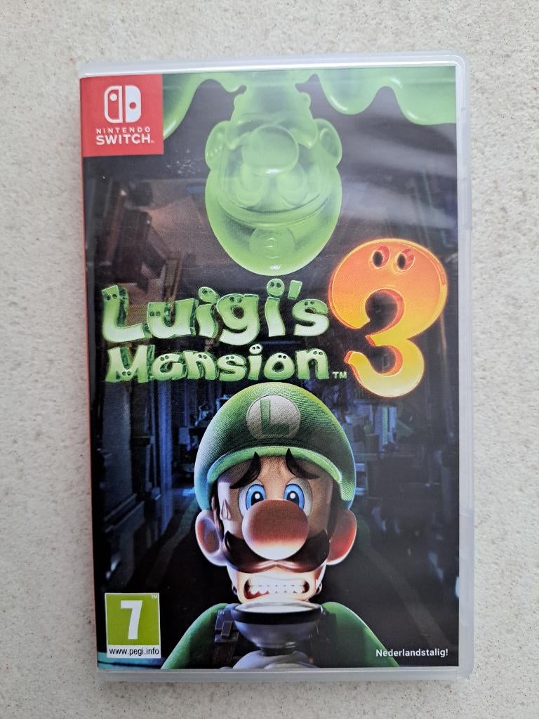 Luigis mansion 3 switch, Enlèvement, Comme neuf