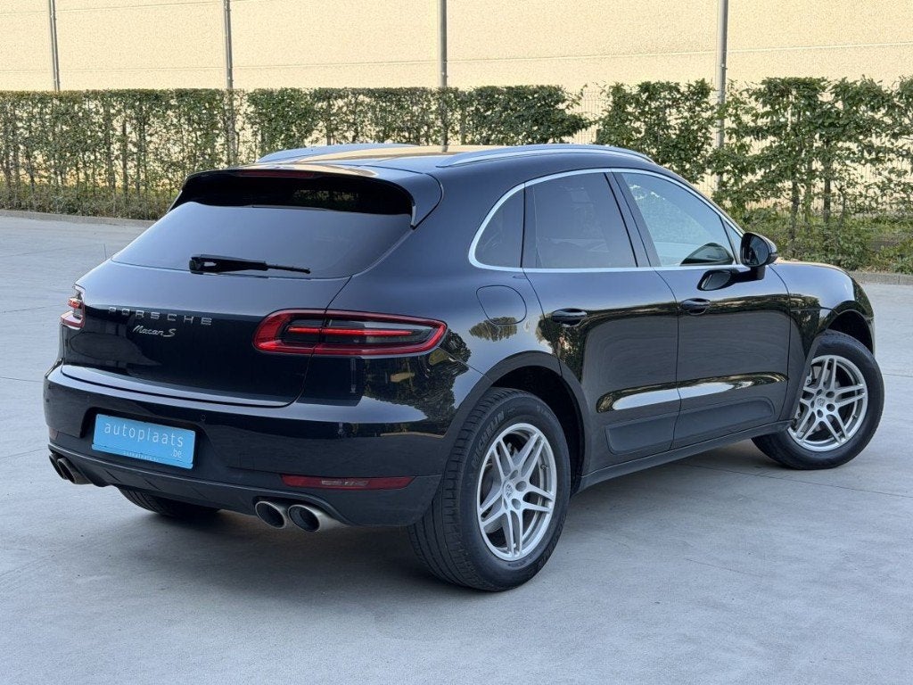 Porsche Macan S sport 3.0 V6 - Eerste eigenaar 21% BTW, Auto's, Porsche, Automaat, Zwart, Leder, Bedrijf