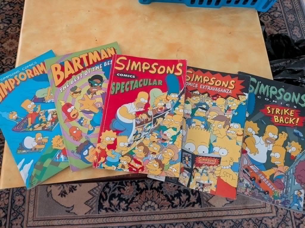 de simpsons comics, Enlèvement, Comme neuf