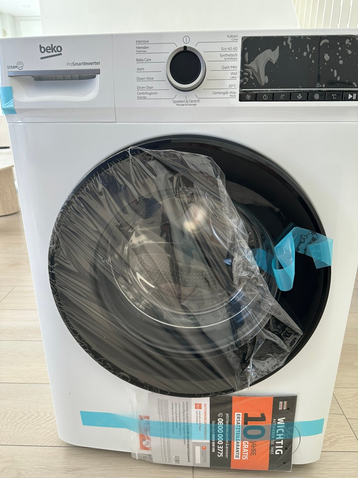 Nieuw Beko Wasmachine 8KG Energieklasse A met garantie, Elektronische apparatuur, Wasmachines, Ophalen, 1200 tot 1600 toeren, 8 tot 10 kg