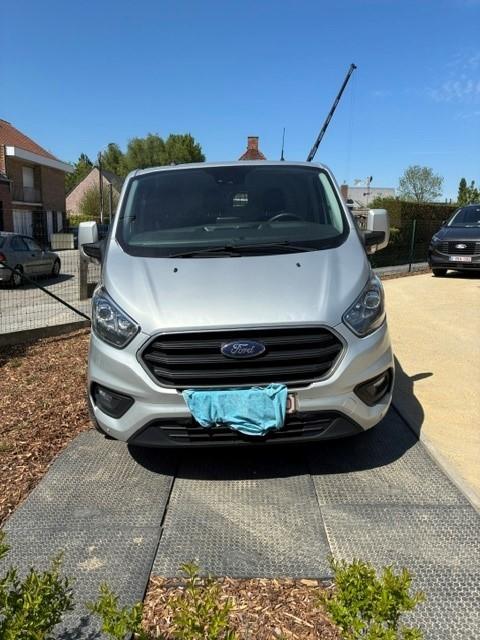 Ford Transit Custom  L2 - 170 pk  automaat - Topstaat  2023, 4 deurs, Stof, Euro 6, 4 cilinders