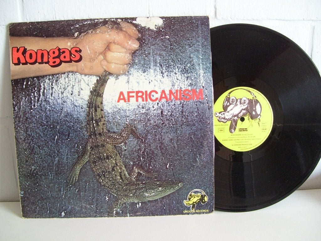 KONGAS  africanism, Cd's en Dvd's, Vinyl | R&B en Soul, LP, Gebruikt, Originele persing, 12 inch