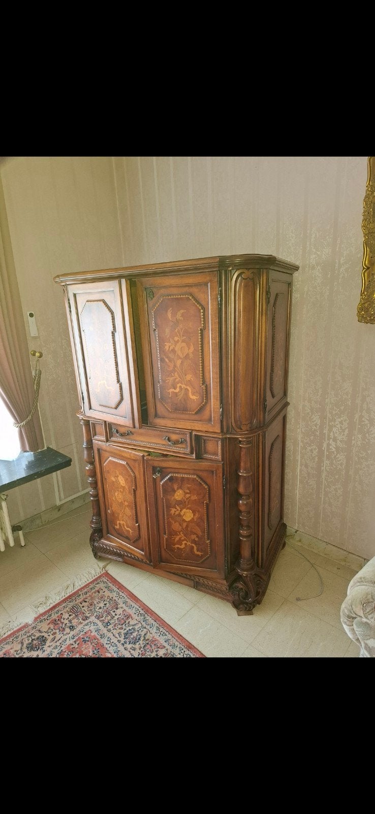 Tv kast Art Deco, Ophalen