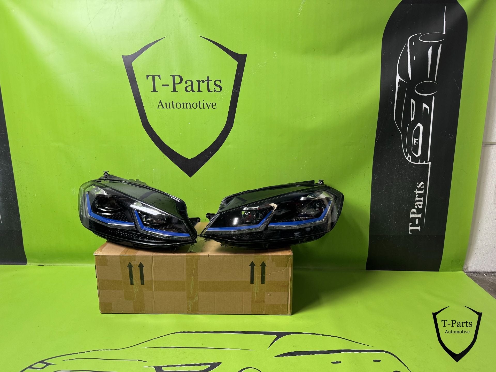 volkswagen golf 7 GTE koplamp links recht 5G1941035B 5G19410, Auto-onderdelen, Gebruikt, Volkswagen, Volkswagen AG, Vw@volkswagen.de