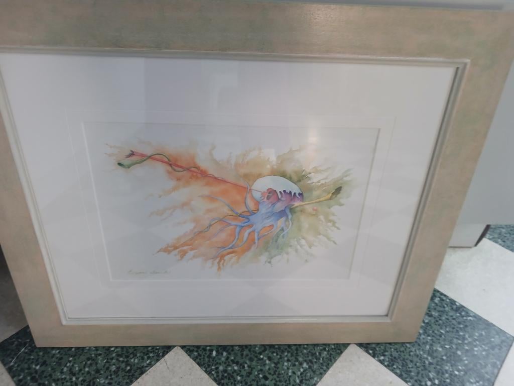 Aquarel, Antiek en Kunst, Ophalen of Verzenden